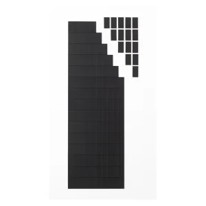 マグネット粘着シート 切れ目加工済み 150片 (312211)