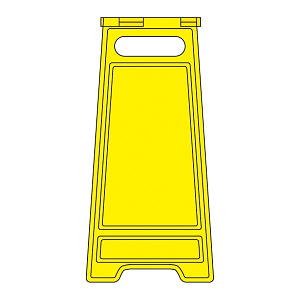 フロアサインスタンド 両面表示 表記:無地 (ステッカー無) (337200)
