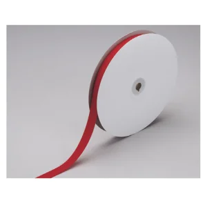 カーペット用ラインテープ フックラインテープ(面ファスナータイプ) 25mm幅×25m 赤 (348003)