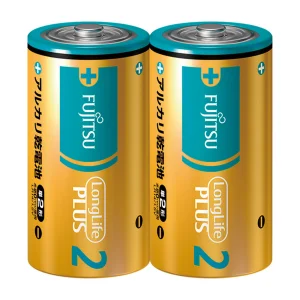 富士通アルカリ乾電池 単2 2個パック (353002)