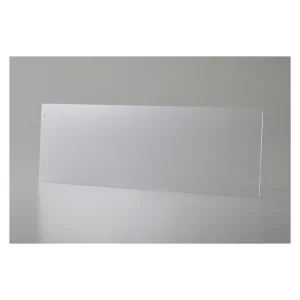 誘導標識専用プレート 壁面用 樹脂タイプ 透明 KEP1236 (377005)