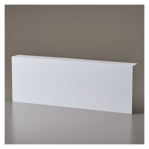 誘導標識専用プレート 天井用L型 アルミタイプ 130×360×1mm (377016)