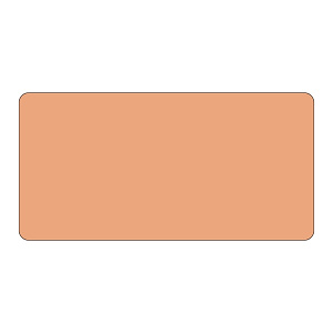 JIS配管識別明示ステッカー 電気関係 (ヨコ) 無地 10枚1組 サイズ: (L) 60×120mm (381100)