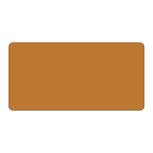 JIS配管識別明示ステッカー 油関係 (ヨコ) 無地 10枚1組 サイズ: (M) 40×80mm (382300)