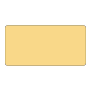 JIS配管識別明示ステッカー ガス関係 (ヨコ) 無地 10枚1組 サイズ: (S) 30×60mm (383700)