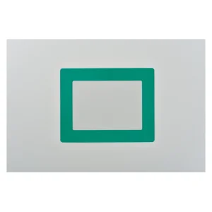 路面区画標識 オリジナル書式掲示用 A4 緑 (403112)