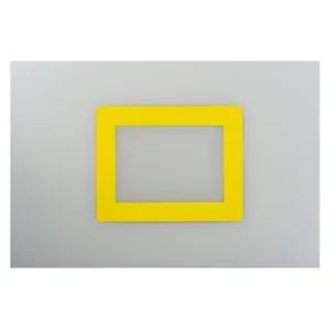 路面区画標識 オリジナル書式掲示用 A4 黄 (403113)