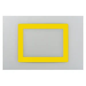 路面区画標識 オリジナル書式掲示用 A3 黄 (403123)