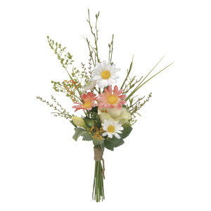 造花 仏花リリ-1本 (高さ45cm) (112R15N) ※光触媒無し