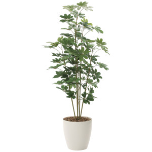 光触媒 人工観葉植物 造花 カポック 1.8 (高さ180cm) (158Ｋ365)