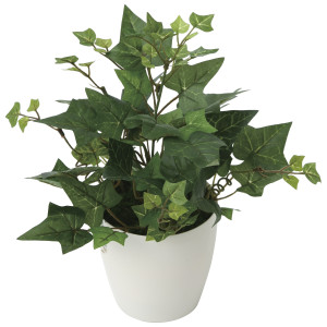 光触媒 人工観葉植物 造花 アイビー (高さ33cm) (2038K35)