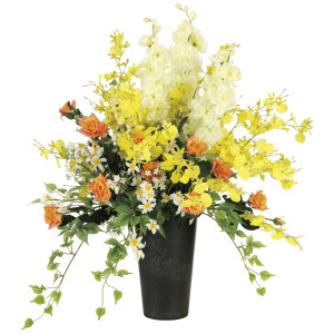 光触媒 人工観葉植物 造花 ピーチライン (高さ64cm) (2056P200)