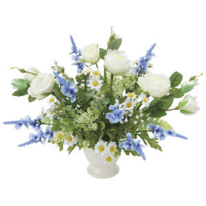 光触媒 人工観葉植物 造花 セレナスター (高さ33cm) (2064R100)