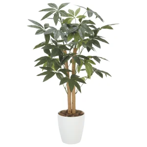 光触媒 人工観葉植物 造花 パキラ 90 (高さ90cm) (209P125)