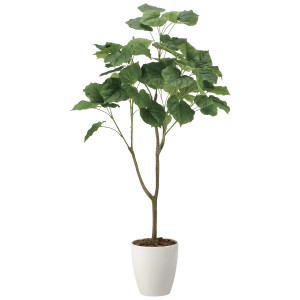 光触媒 人工観葉植物 造花 フィカスウンベラータ1.35 (高さ135cm) (2116R310)