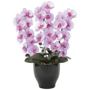 光触媒 人工観葉植物 造花 胡蝶蘭セリースL (高さ66cm) (21K120)