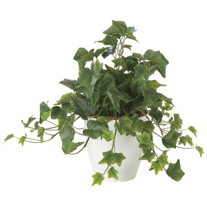 光触媒 人工観葉植物 造花 フレッシュアイビー (高さ36cm) (2251A50)