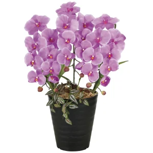 光触媒 人工観葉植物 造花 プリンセス胡蝶蘭L (高さ58cm) (2265R70)