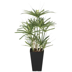 光触媒 人工観葉植物 造花 パピルス60 (高さ60cm) (2296R100)