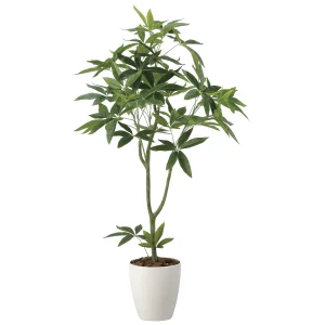 光触媒 人工観葉植物 造花 フレッシュパキラ1.35 (高さ135cm) (2321R300)