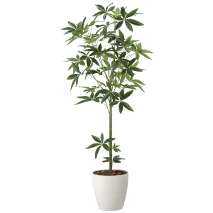 光触媒 人工観葉植物 造花 フレッシュパキラ1.6 (高さ160cm) (2322R430)