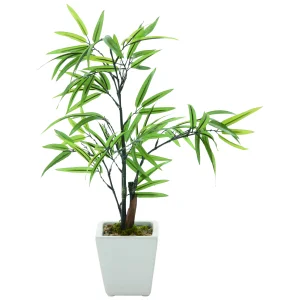 光触媒 人工観葉植物 造花 黒竹 (高さ35cm) (238K35)