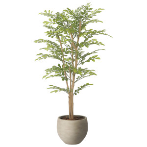 光触媒 人工観葉植物 造花 ナチュラルライトトネリコ1.1 (高さ110cm) (2410R280)