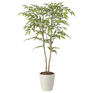 光触媒 人工観葉植物 造花 ソヨゴ1.0 (高さ100cm) (2418A190)