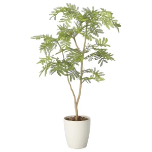 光触媒 人工観葉植物 造花 ねむの木90(ポリ製) (高さ90cm) (2428A150)