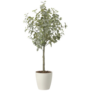 光触媒 人工観葉植物 造花 ユーカリツリー1.85(組立式) (高さ185cm) (2436A450)
