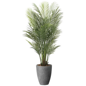 光触媒 人工観葉植物 造花 ナチュラルアレカパ―ム1.75 (高さ175cm) (2500P750)