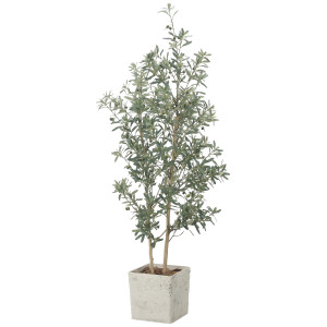 光触媒 人工観葉植物 造花 インテリアオリーブ1.8 (高さ180cm) (2510A580)