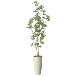 光触媒 人工観葉植物 造花 スリムサラサドウダン1.7 (高さ170cm) (2515R360)