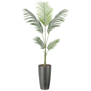 光触媒 人工観葉植物 造花 スリムフレッシュパーム1.55 (高さ155cm) (2531A250)