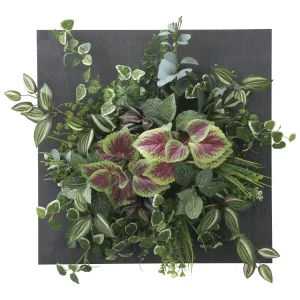 光触媒 人工観葉植物 造花 ウオールタイプコリウス45 (高さ45cm) (2557A200)