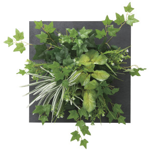 光触媒 人工観葉植物 造花 ウオールタイプアイビー45 (高さ45cm) (2558A200)