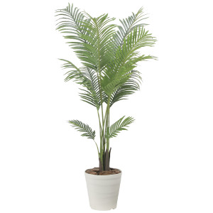 光触媒 人工観葉植物 造花 フレッシュパーム1.5 (高さ150cm) (2566A370)