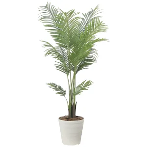光触媒 人工観葉植物 造花 フレッシュパーム1.5 (高さ150cm) (2566A370)
