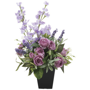 光触媒 人工観葉植物 造花 アリゾナ (高さ47cm) (2567A68)