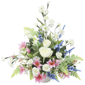 光触媒 人工観葉植物 造花 サンスプライト (高さ43cm) (2577A90)