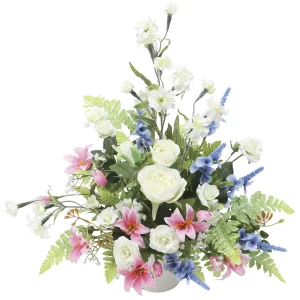 光触媒 人工観葉植物 造花 サンスプライト (高さ43cm) (2577A90)