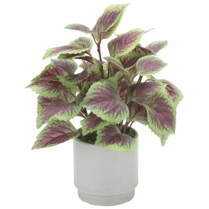 光触媒 人工観葉植物 造花 コリウスS (高さ30cm) (2598A40)