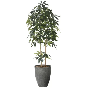 光触媒 人工観葉植物 造花 ナチュラルDXパキラ1.8 (高さ180cm) (2614A650)
