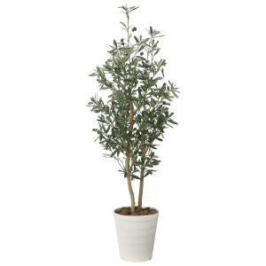 光触媒 人工観葉植物 造花 オリーブ1.35 (高さ135cm) (2615A260)