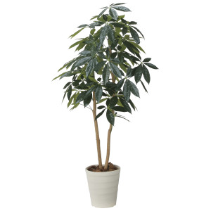 光触媒 人工観葉植物 造花 パキラ1.35 (高さ135cm) (2616A220)