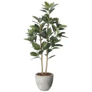 光触媒 人工観葉植物 造花 ナチュラルゴムの木1.6 (高さ160cm) (2626A530)