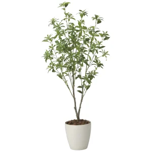 光触媒 人工観葉植物 造花 フレッシュアセビ1.65 (高さ165cm) (2627A300)