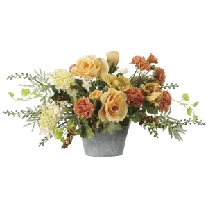 光触媒 人工観葉植物 造花 スイートドリーム (高さ28cm) (2653A100)