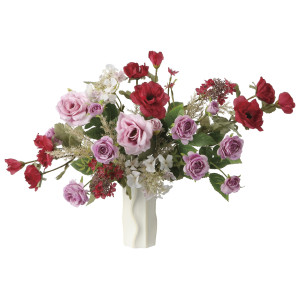 光触媒 人工観葉植物 造花 プラムルージュ (高さ45cm) (2654A150)