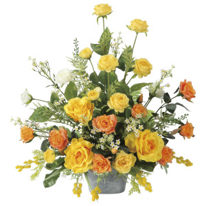 光触媒 人工観葉植物 造花 パラドール (高さ52cm) (2655A160)